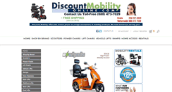 Desktop Screenshot of discountmobilityonline.com